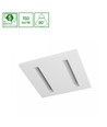60x60 LED Panel, 40W - 150lm/W, 5 Jahre Garantie, Einbau/Aufbau, 80 Grad