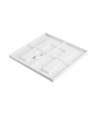 60x60 LED Panel, 40W - 150lm/W, 5 Jahre Garantie, Einbau/Aufbau, 80 Grad