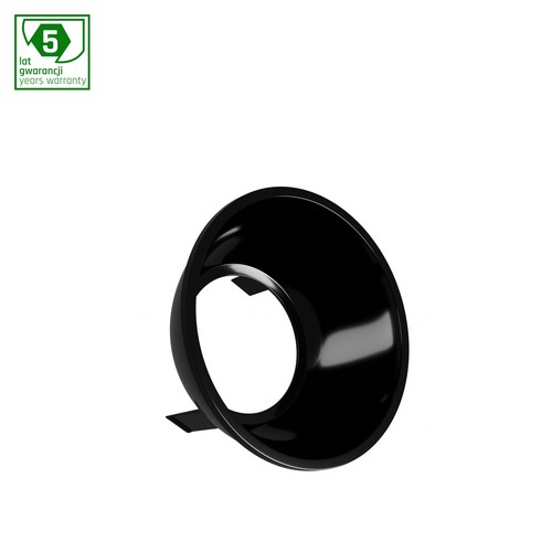 Reflektor für Orbito 10W Einbaustrahler - Schwarz glänzend, Ø7cm, UGR