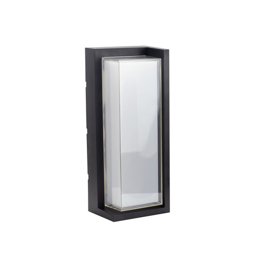 20W Verto Block CCT Wandleuchte - 120lm/W, IP65, schwarz, einstellbare Lichtfarbe, Fassadenbeleuchtung