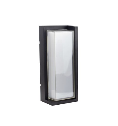 20W Verto Block CCT Wandleuchte - 120lm/W, IP65, schwarz, einstellbare Lichtfarbe, Fassadenbeleuchtung