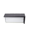 20W Verto Block CCT Wandleuchte - 120lm/W, IP65, schwarz, einstellbare Lichtfarbe, Fassadenbeleuchtung