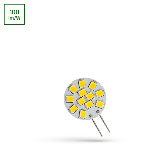 G4 1,2W LED - 12V, warmweiß