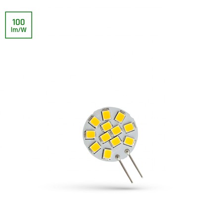 G4 1,2W LED - 12V, warmweiß