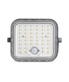 20W LED Solar Fluter mit Sensor - 1400lm, IP65, 5000K, grau, Außenbereich