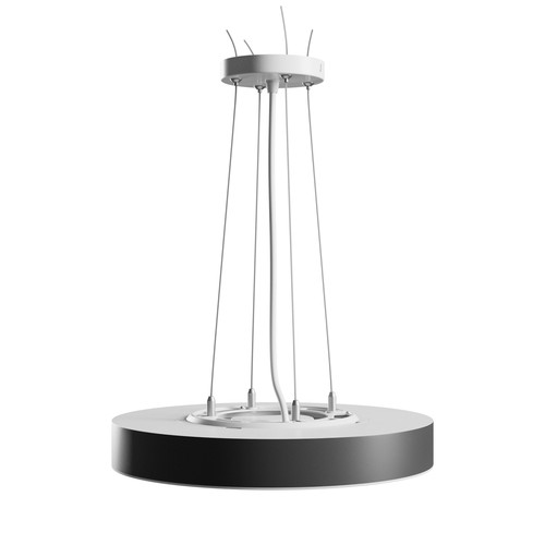 24W Nymphea Optima LED Deckenleuchte, CCT - Schwarzer Ring, 112lm/W, Ø30cm, 5 Jahre Garantie