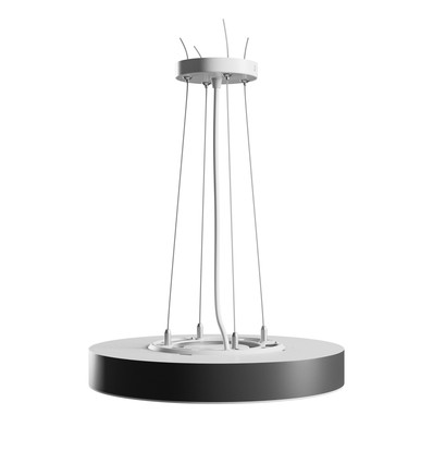 24W Nymphea Optima LED Deckenleuchte, CCT - Schwarzer Ring, 112lm/W, Ø30cm, 5 Jahre Garantie