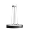24W Nymphea Optima LED Deckenleuchte, CCT - Schwarzer Ring, 112lm/W, Ø30cm, 5 Jahre Garantie