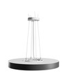 36W Nymphea Optima CCT Deckenleuchte - 120lm/W, Ø40cm, schwarzer Ring, einstellbare CCT, IP20