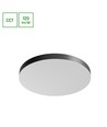 60cm 65W Nymphea Optima Deckenleuchte - CCT, 7800lm, schwarzer Ring, 5 Jahre Garantie