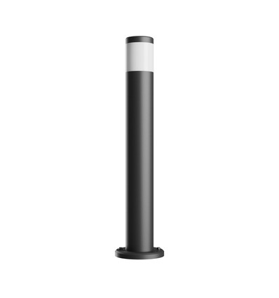 72cm Stella Gartenleuchte GU10, 6W CCT - IP44, schwarz, rund, austauschbares Leuchtmittel, 3 Lichtfarben