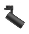 24W 3-Phasen Schienenstrahler - 25°, CCT, Schwarz, 3-in-1