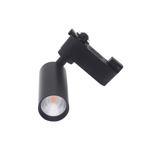 6,5W 1-Phasen RA98 Schienenstrahler - Schwarz, 1F2W