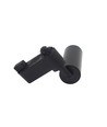 6,5W 1-Phasen dimmbar RA 98 Schienenstrahler - Schwarz, 1F2W