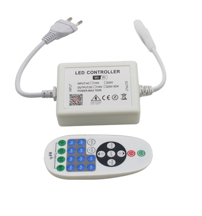 230V WiFi Smart Home Dimmer - Inkl. Endkappe, für 230V (Slim COB), Memory-Funktion, max. 50 m