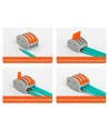 Verbindungsklemmen Set 46 Stk. - 0,32-2,5 mm² für 2/3/4/5 Leiter