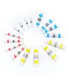 50 Stück Schrumpfschlauch - 4 Größen, 0,25-6mm²