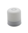Wiederaufladbare LED-Tischlampe Innen/Außen - Weiß, Touch-dimmbar, 3in1, IP54 für den Außenbereich