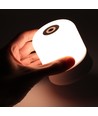 Wiederaufladbare LED-Tischlampe Innen/Außen - Weiß, Touch-dimmbar, 3in1, IP54 für den Außenbereich