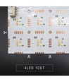 Faltbares LED Panel RGB+NW RA95 - 24V DC, IP20, 49x24cm, 45W