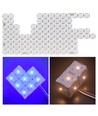 Faltbares LED Panel RGB+NW RA95 - 24V DC, IP20, 49x24cm, 45W