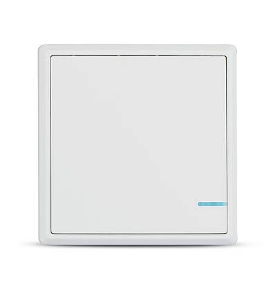 Drahtloser Smart Switch, 1-Kanal - IP54 wasserdicht, weiß, Reichweite bis zu 600m, inkl. Batterie