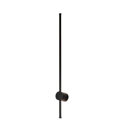 VT-11112 LED-Wandleuchte 12W - 4000K, schwarzes Gehäuse, IP65
