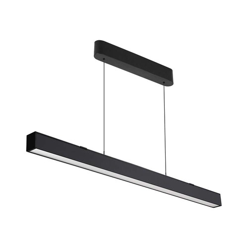 VT-7-44 LED Pendelleuchte 40W - linear, hängend, Samsung Chip, Auf-/Ab-System 3in1, schwarzes Gehäuse