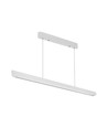 Vt-7-35 LED Lampe 36W - lineare hängende Pendelleuchte, Samsung, Diffusorplatte Typ 3in1 weiß