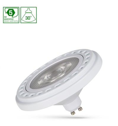 GU10 20W AR111 LED Leuchtmittel, RA90 - 30 Grad, 2700K, 1600lm, 5 Jahre Garantie