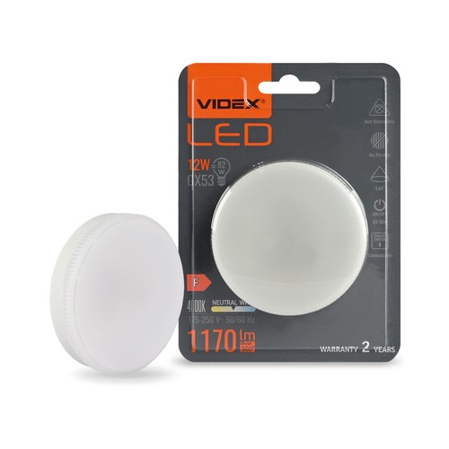 GX53 12W LED-Leuchtmittel - Neutralweiß