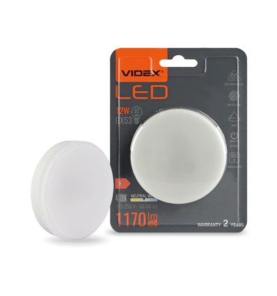 GX53 12W LED-Leuchtmittel - Neutralweiß