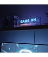 RGB Game On Neon Schild - Infinity Mirror Effekt, Bluetooth, App-Steuerung