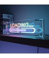 RGB LOADING Neon Schild - Infinity Mirror Effekt, Bluetooth, App-Steuerung