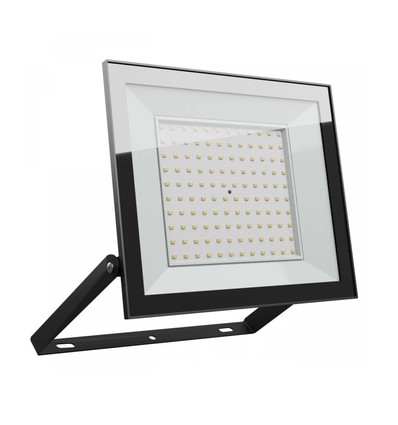100W Fluter - IP65, Schwarz, Arbeitsleuchte