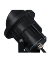 12–24V LED-Gartenleuchte - 11W, schwarz, Spieß, 800 lm, IP65