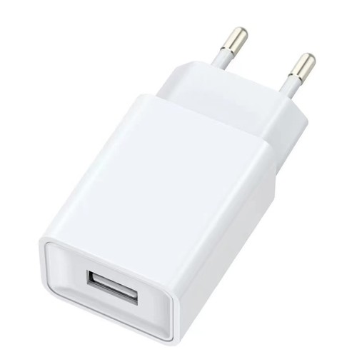 USB-Ladegerät 10W - Weiß, USB-A, perfekt für Mobiltelefone und Lampen