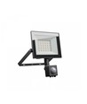 30W Flutlicht mit Sensor - IP44, Schwarz, Arbeitsleuchte, PIR-Sensor