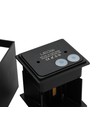 6W Dimmbar CUBIC PRO Wandleuchte - IP65, schwarz, durchschleifbar, verstellbar, up/down, innen/außen, inkl. Leuchtmittel