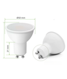 GU10 5W Gelber LED-Spot