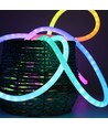 3m RGBIC Neon Flex Schlauch - USB, IP20, Komplettset, gewebtes Seil, Bluetooth App, Fernbedienung