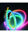 3m RGBIC Neon Flex Schlauch - USB, IP20, Komplettset, gewebtes Seil, Bluetooth App, Fernbedienung