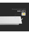 18W Ø22cm LED Einbaupanel - Ausschnitt: Ø20,5 cm, Maße: Ø22 cm, Backlit, Rund
