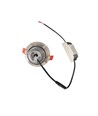 3W Ø8,4cm Einbaustrahler dimmbar - 12V/24V, Lochausschnitt: Ø7-8 cm, Maße: Ø8,4 cm, 4 cm hoch