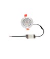 3W Ø8,4cm Einbaustrahler dimmbar - 12V/24V, Lochausschnitt: Ø7-8 cm, Maße: Ø8,4 cm, 4 cm hoch