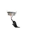 1,5W Ø5,2cm Aufzug-Spot - Lochausschnitt: Ø4,4 cm, Maße: Ø5,2 cm, 25° Abstrahlwinkel, 1m Kabel