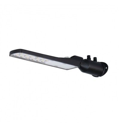 30W Dämmerungs-LED-Straßenlampe - Dämmerungssensor, Ø60 mm, IP65, schwarz, 230V