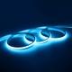 5m 9W/m Hellblau Dot-free COB-LED-Streifen - 24V DC, IP67, 240 LED/m, 5 Jahre Garantie