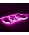 5m 9W/m Rosa Dot-free COB-LED-Streifen - 24V DC, IP67, 240 LED/m, 5 Jahre Garantie