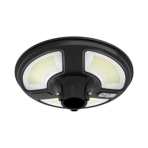 Vt-45W LED-Gartenlampe 7,5W - solarbetrieben, rund, mit Sensor, RF-Fernbedienung, 6500K, IP65